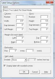 How To Print Two Labels Per 8 5 X 11 Page From Dazzle Endicia