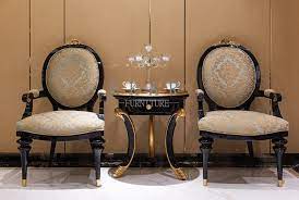 Black White Patterned Comfy Oversized Accent Living Room Chairs For Sale Ekar Furniture Dining Chairs For Sale Living Room Chairs Living Room Accents