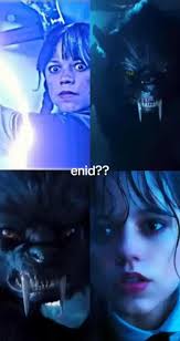 Why Did Enid Run Away After Saving Wednesday