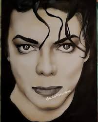 Michael Jackson Art By Ferenc Tóth