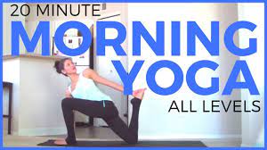 Some people are just naturally flexible, and some people (me included) just need to work a little bit harder. 20 Minute Morning Yoga Routine Sarah Beth Yoga Youtube