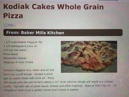Thin Pizza Crust Kodiak Cakes Kodiak Cakes Recipe Baking Mix Recipes Kodiak Cakes