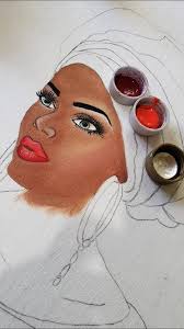 Crochetando e pintando com Sandra Ramires