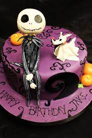 8 round vanilla sponge, buttercream filled cake covered in fondant/sugar paste. Nightmare Before Christmas Cake Jack Skellington Zero Nightmare Before Christmas Cake Jack Skellington Cake Christmas Birthday Cake