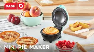 Dash Mini Pie Maker Youtube From sweet pies like apple, blueberry, pumpkin and more to breakfast quiches and chicken pot pies, the dash mini pie maker will do it all! the description says. dash mini pie maker