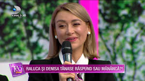 Update information for denisa tanase ». Teo Show 05 11 2020 Raluca Si Denisa Tanase Raspund Sau Mananca Cum S Au Descurcat Youtube