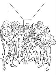 Maybe you're a homeschool parent or you're just looking for a way to supple. X Men Coloring Pages Download And Print X Men Coloring Pages