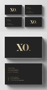 Black And Gold Card Design 25 Minimal Clean Business Cards Psd Templates Gold Business Card Business Card Design Black Business Card Black
