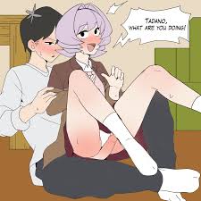 Rule 34 Dev - ambiguous_gender androgynous blush femboy komi-san_wa_komyushou_desu  osana_najimi panties penis purple_hair sitting_on_lap tadano_hitohito tagme  upskirt|8988726344