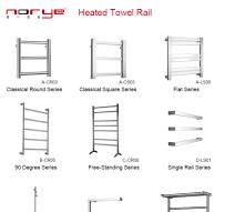 Heated Towel Rack Height ODM/OEM Wall Mounted Electric Heated Bathroom  Towel Warmer Rails