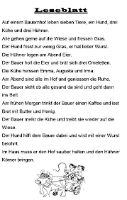 Oder als pdf zum herunterladen und ausdrucken für 6,99 €. Lesetexte 1 Klasse Grundschule