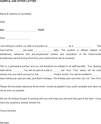 I am writing this letter on behalf hdfc bank to confirm that mr. Free Job Offer Letter Sample Doc 26kb 1 Page S