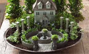 Jeremie Home Miniature Garden Fairy Garden Mini Fairy Garden