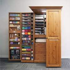 Whether you need organization in the office, craft room or bedroom this folding organizer desk is a unique space saving solution. Craft Room Storage Cabinets 42 Craft Storage Cabinets Craft Storage Craft Cabinet