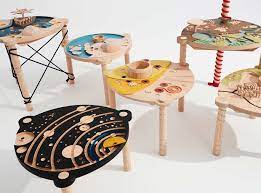 Toddler play table and chair kids activity table with storage fanciful children s play tables furniture. Cooplay Activity Children S Play Table Round By Irena Vent Afilii
