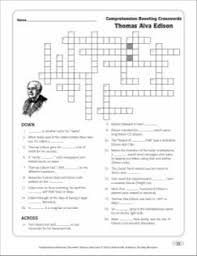Maybe you would like to learn more about one of these? Thomas Alva Edison Text Crossword Puzzle Crossword Puzzle Puzzle Crossword