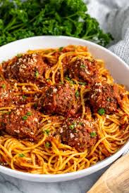 This spaghetti and meatball recipe from delish.com proves everything is better homemade. The Best Baked Meatballs