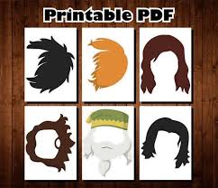 Birthday Photo Booth Props Printable Pdf Harry Potter Photo Booth Props Printable Pdf Harry Potter Harry Potter Props Photobooth Props Printable Harry Potter Birthday