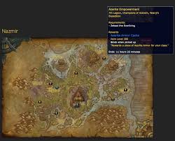 Unlocked the world quests on level 50th of the game, . World Quest Tracking For Battle For Azeroth Wowhead News