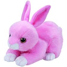 Ty Walker Pink Bunny Plush Light Pink Regular Walmart Com