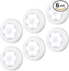 3.the instruction is not included in the package.professional installation is highly recommended. Amir Upgraded Version Motion Sensor Light Cordless Battery Powered Led Night Light Stick Anywhere Closet Light Stair Lights Wall Lights For Hallway Bedroom Kitchen White Pack Of 6 Amazon Com