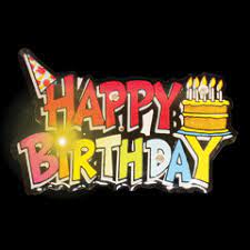 Happy Birthday Blinkies From Windy City Novelties 16 70 12 Ct Happy Birthday Celebration Happy Birthday Greetings Friends Happy Birthday