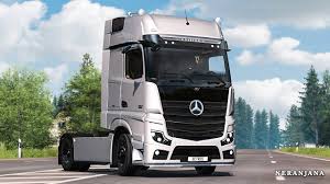 Mercedes Benz Actros Mp5 2019 Euro Truck Simulator 2 Mod 1 37 Youtube
