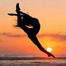 Beach Girl And Gymnastics Image Dance Pictures Dance Photography Poses Dance Picture Poses