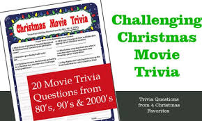 How well do you remember the '90s? Printable Christmas Games Trivia Bingo Gift Exchanges
