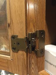 Surface mount hinge antique brass 3/8 inset pair. Trying To Match Or Replace Old Hinges Help