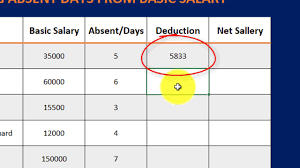 Minimum wage is the lowest wage permitted by law or by a special agreement. How To Deduct Absent Days From Basic Salary In Excel 2016 Step By Step Youtube