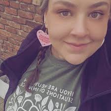 Rainbow Cheetah 90s Kid Nostalgia L Frank Inspired Jumbo Heart Statement  Earrings