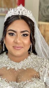 Todays Stunning Bride Ummie 🤍💫, Beautiful bridal hairstyle at Maxine’s  Nail and Hair salon by Samantha