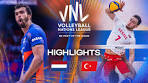 Netherlands vs. Türkiye - Highlights | Week 1 | Men's VNL 2025 - YouTube