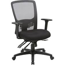 It's well cushioned around the edges, which is very important for sustained comfort in a mesh chair. Lorell High Back Mesh Chair Black Office Depot