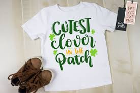 Download Craft Supplies Tools Stencils Templates St Patricks Day Svg Cut Files For Cricut And Silhouette Hand Lettered Svg Stencil With Shamrock Cutest Clover In The Patch Svg File Saying