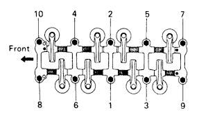 Head bolt torque specs and pattern. 94 Toyota Pickup Intake Manifold Valve Cover Head And Oil Pan Rod