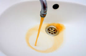 These stains are typically found inside the home around sinks, tub drains, and toilets, and outside wherever irrigation is directed. How To Get Rid Of Orange Water Stains Discount Water Softeners