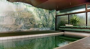 Kreative Wandgestaltung In Einem Privat Schwimmbad Als Vorlage Dienten Uns Die Iguazu Wasserfalle Creative Wall Design For Wandgestaltung Schwimmbader Wand