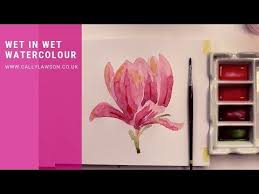 Pin On Art Flowers In Watercolor