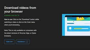 These downloaders offer ways to save and customize youtube videos. Youtube Video Download Offline Feature For Desktop How To Enable