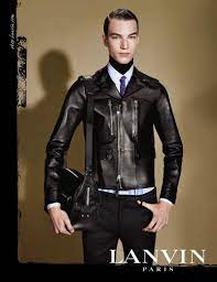 Lanvin F W 13 Men S Campaign Onlymen Fashionfans Look Trends Fall Stylers Leather Jacket Menswear Lanvin Menswear