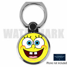 Check spelling or type a new query. Spongebob Squarepants Smiling Face Custom Round Mobile Phone Ring Holder Stand 11 43 Picclick Uk