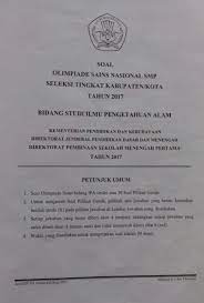 You just clipped your first slide! Taman Kapita Terpadu Soal Olimpiade Sains Nasional Osn Ipa Smp 2017