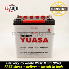 We did not find results for: Yuasa Ns40zl Ns40l Premium Battery Wet Ns40 For Perodua Myvi Viva Alza Axia And Honda City Ipoh Area 100 Original New Pgmall