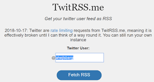 You can generate rss feed for specific sites directly using this tool. Rss Feeds In New Twitter Stack Overflow
