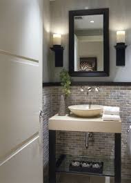 Small Dark Powder Room Design Ideas Pictures Remodel And Decor Modern Powder Rooms Powder Room Design Bathroom Design