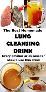 The Best Lung Cleansing Drink Lunghealth Homeremedy Cleansing Drinks Healthy Herbalism