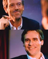 Hugh Laurie You Can T Always Get What You Want Dr House Hugh Laurie And Robert Sean Leonard Hyu Lori Doktor Haus Citaty Gregori Haus