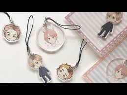Therefore, i wanted to post this article and ask if anyone's had any experience or solutions with repairing scratched acrylic charms. How I Make Acrylic Charms Of My Drawings Youtube Acrylic Charms Diy Acrylic Diy Charms